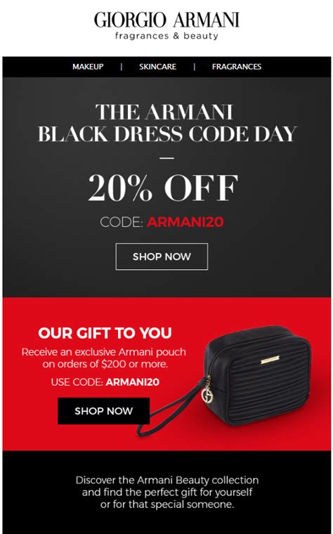 armani code black friday sale.